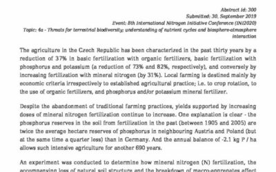 Long-term nitrogen fertilization can increase the availability of residual phosphorus in arable soil